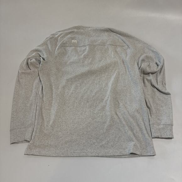 The Normal Brand Cotton Blend Long Sleeve Henley Shirt Mens Large - Picture 6 of 11